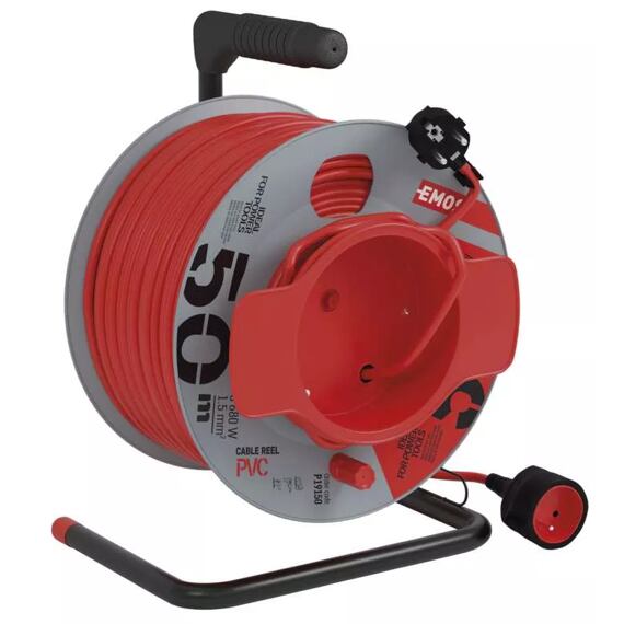 Emos kábel 230V predlžovací 50m/1Z Pvc 3*1,5mm bubon P19150