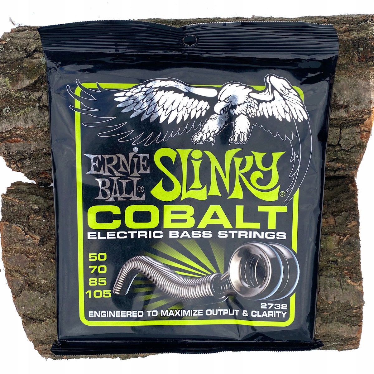 Struny Ernie Ball Cobalt Slinky pro 4strunnou baskytaru 50-105