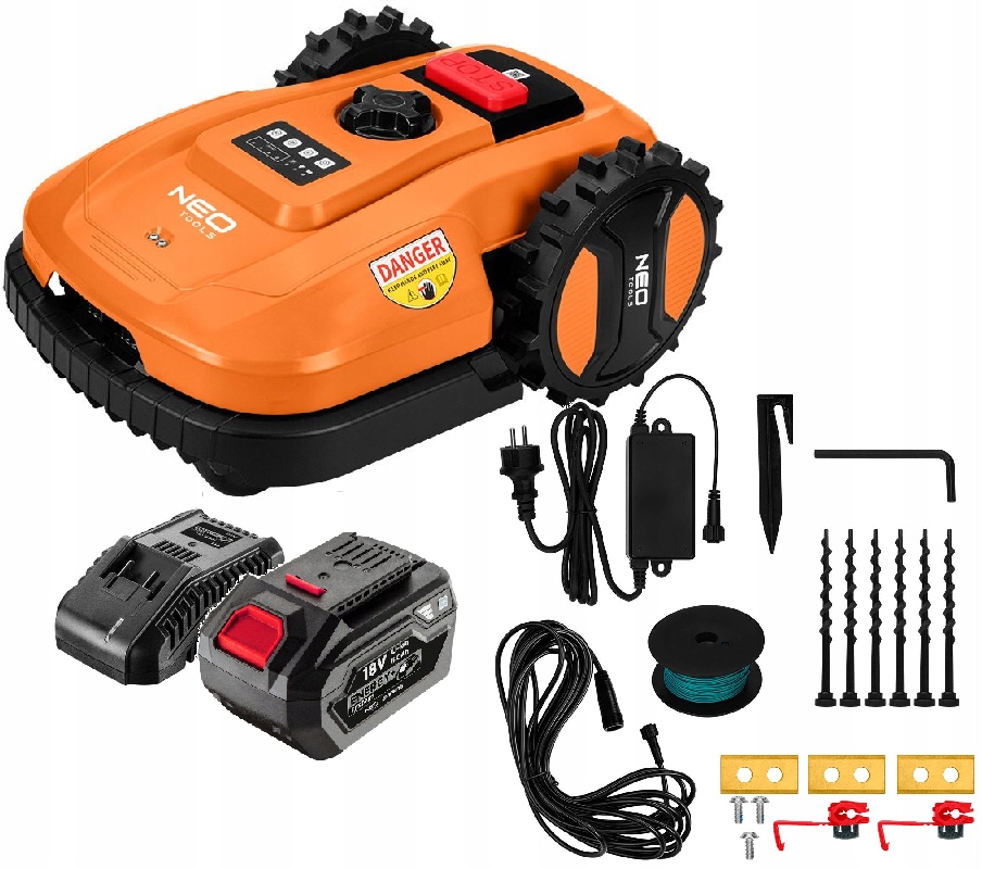 Neo Tools Energy+ Robotická Kosačka, Zariadenie Na Kosenie 04-621 6 Ah