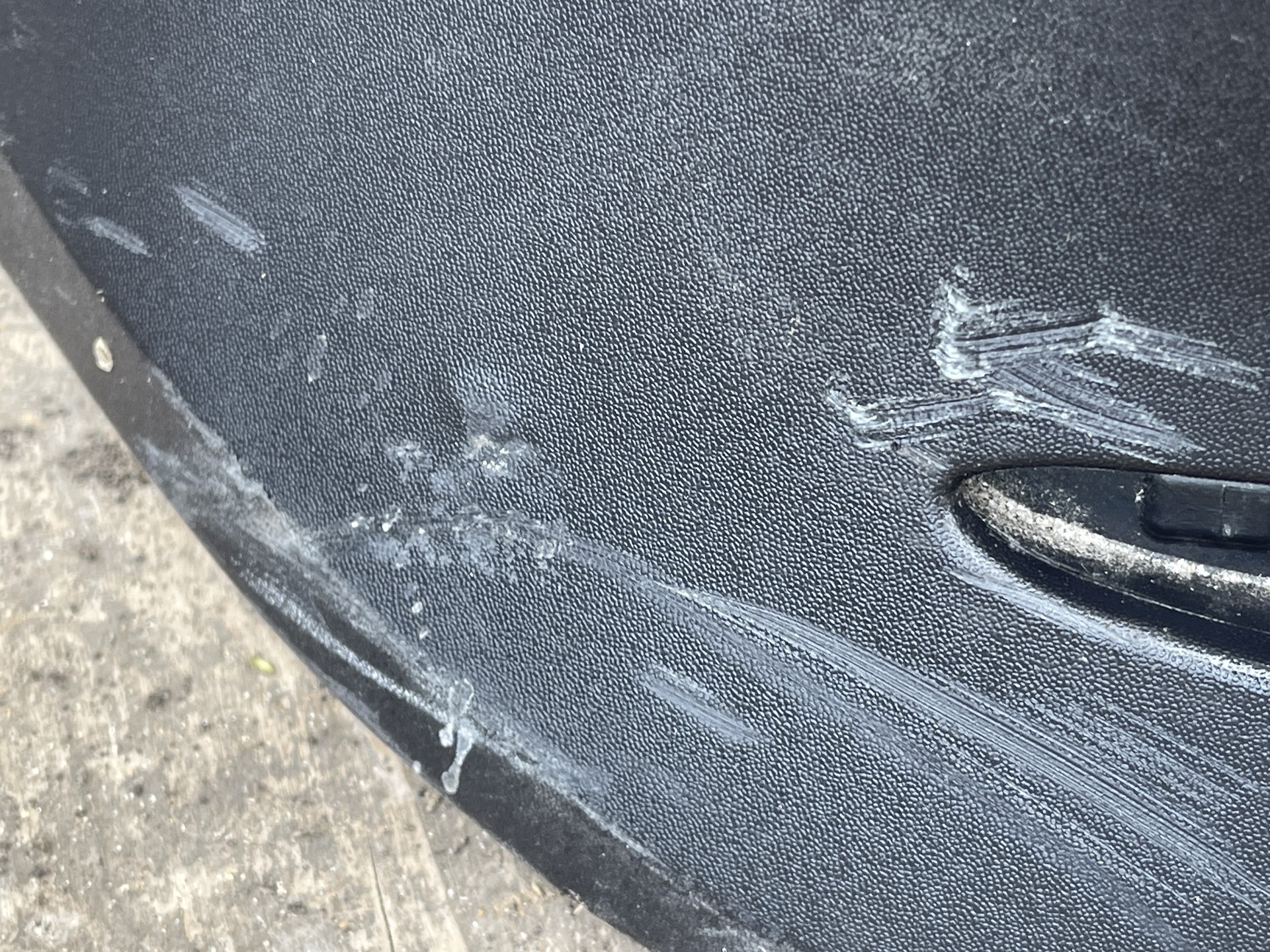 MERCEDES GLE II V167 2019- SPOILER accessories diffuser rear part below PDC A1678856500