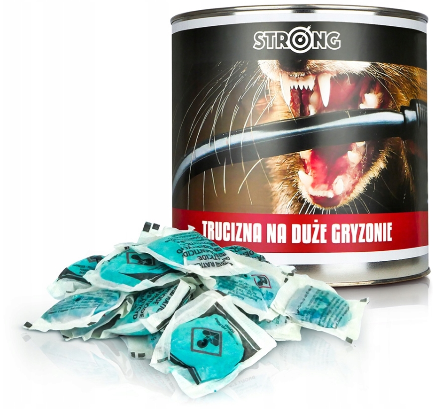 Strong Pasta Difenacoum 1500 G puszka Dom (duża)