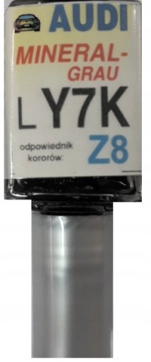 Zaprawka do rys 10ml AUDI VW SEAT Y7K LY7K Z8 SZARY MINERALNY