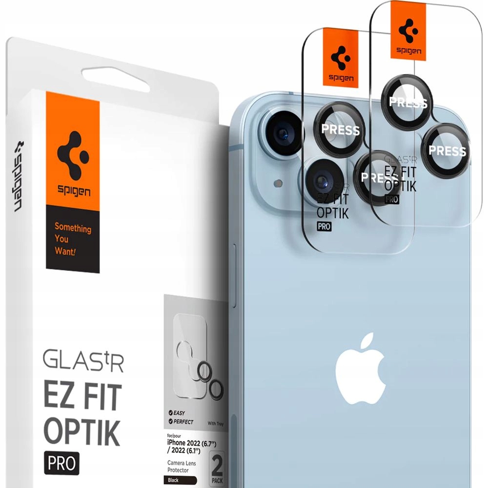 

Szkło na aparat Spigen do iPhone 14/ Plus nakładka
