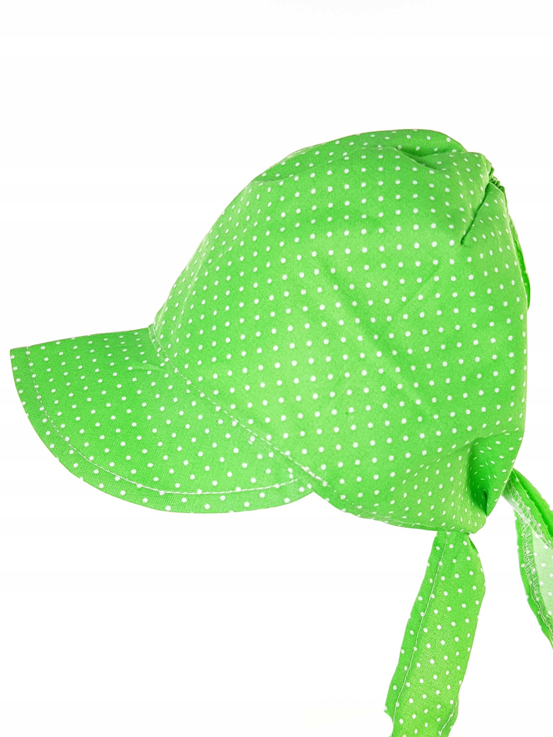 POLSKA UNIWERSALNA CZAPKA CHUSTKA CHUSTECZKA NA GŁOWĘ Z DASZKIEM 40 WZORÓW Rozmiar 42-56 cm