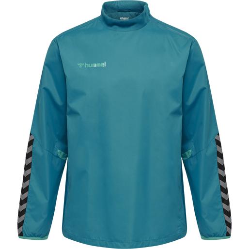 CZARNA WIATRÓWKA PIŁKARSKA KLASYCZNA DŁUGI RĘKAW WZÓR LOGO HUMMEL 116 Płeć chłopiec