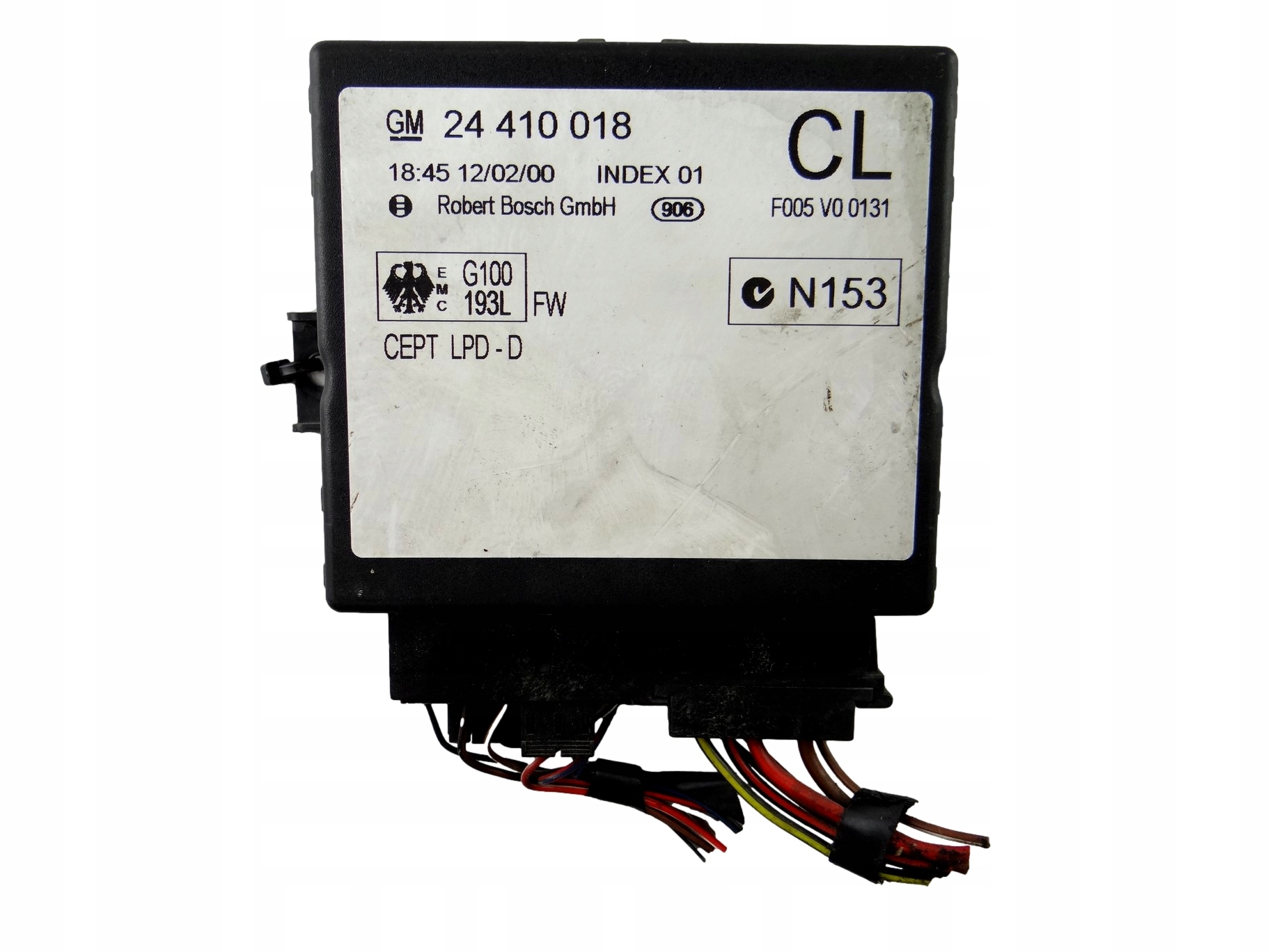 comfort control unit OPEL ASTRA G 24 410 018