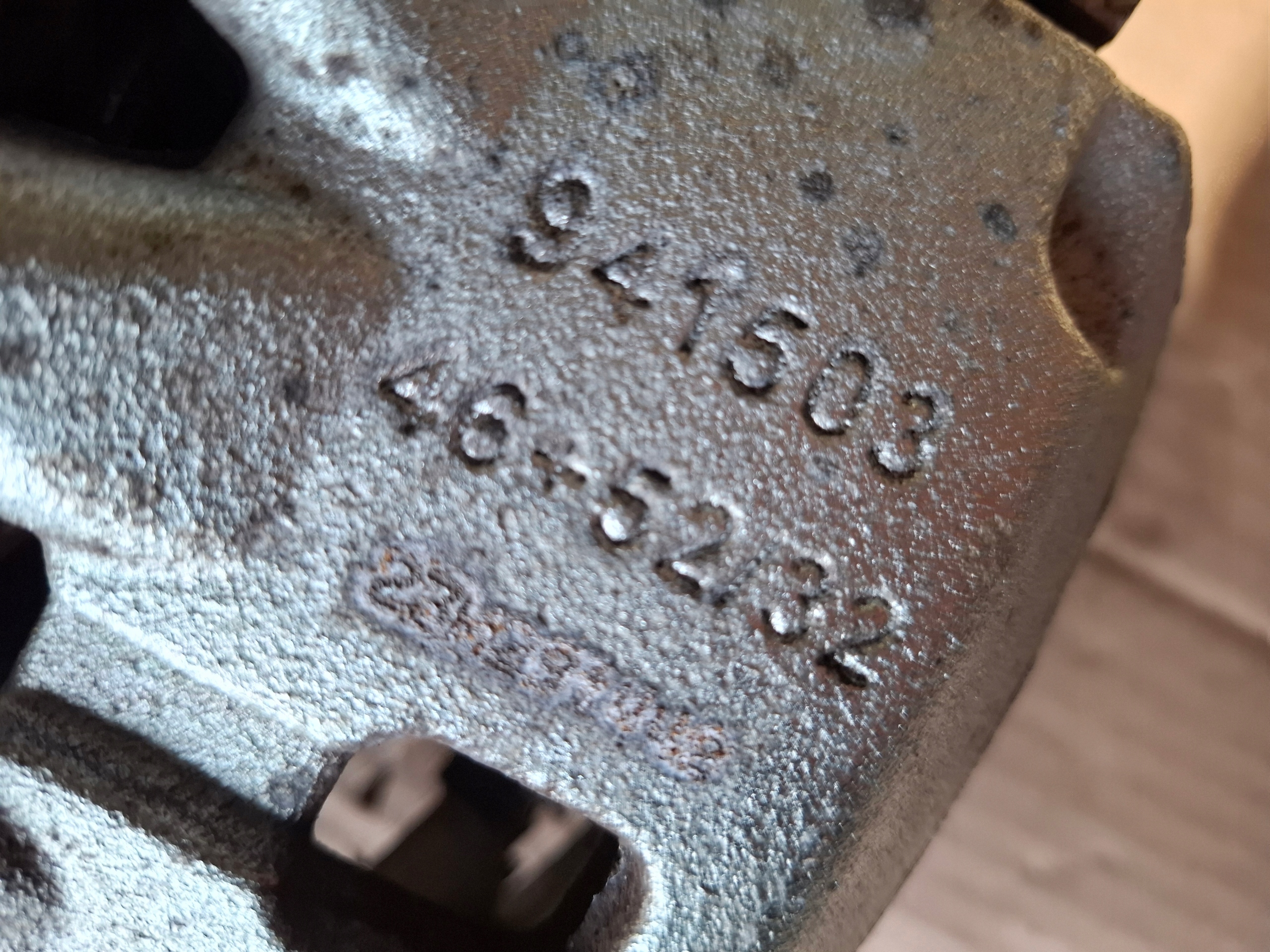 caliper brake right front PEUGEOT BOXER 23r new BREMBO