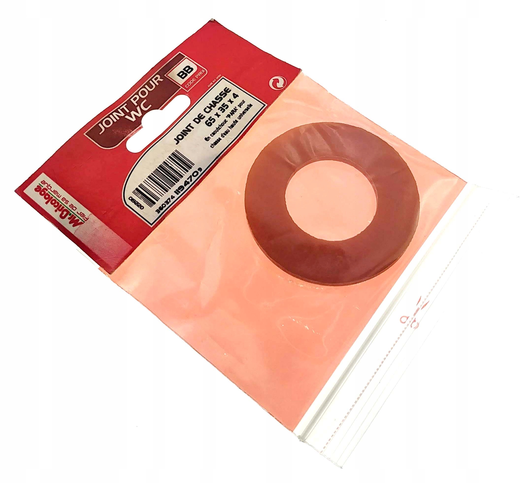 Uszczelka płaska spłuczka kompakt WC 65x35x4 PARA