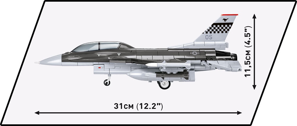 KLOCKI COBI 5815 SAMOLOT F-16D FIGHTING FALCON Marka Cobi