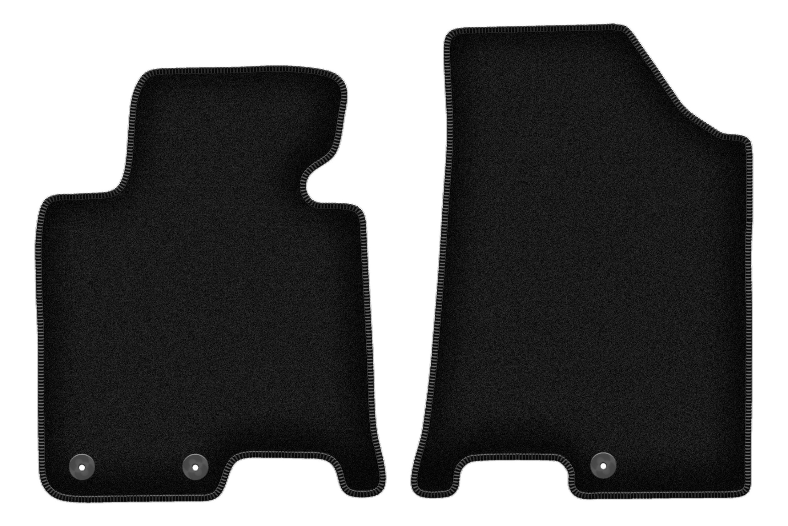 Dywaniki welurowe przednie do: Hyundai i40 kombi, sedan (2011-)