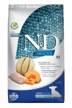 Levně N&d Ocean Dog Puppy Mini Codfish & Pumpkin&Melon 2,5kg