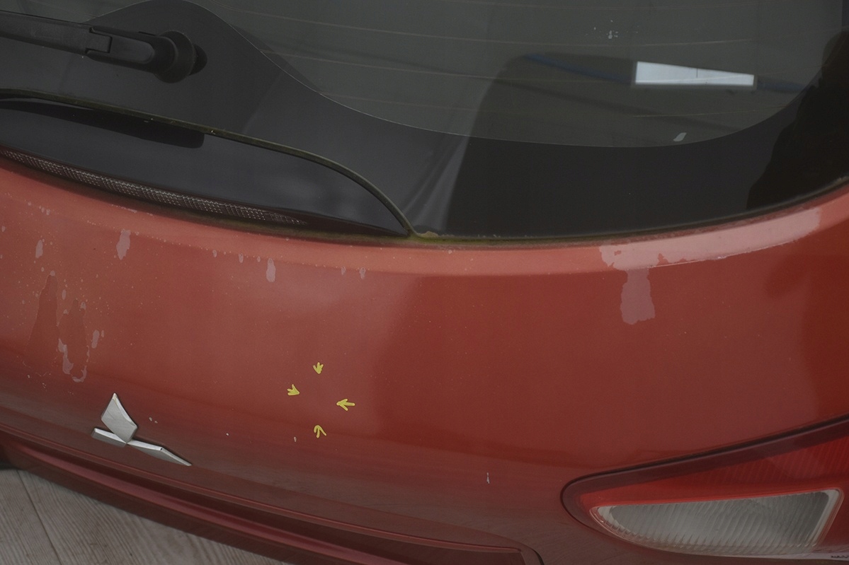 boot doors * rear part MITSUBISHI LANCER VIII 8 HB + KAMERA P26