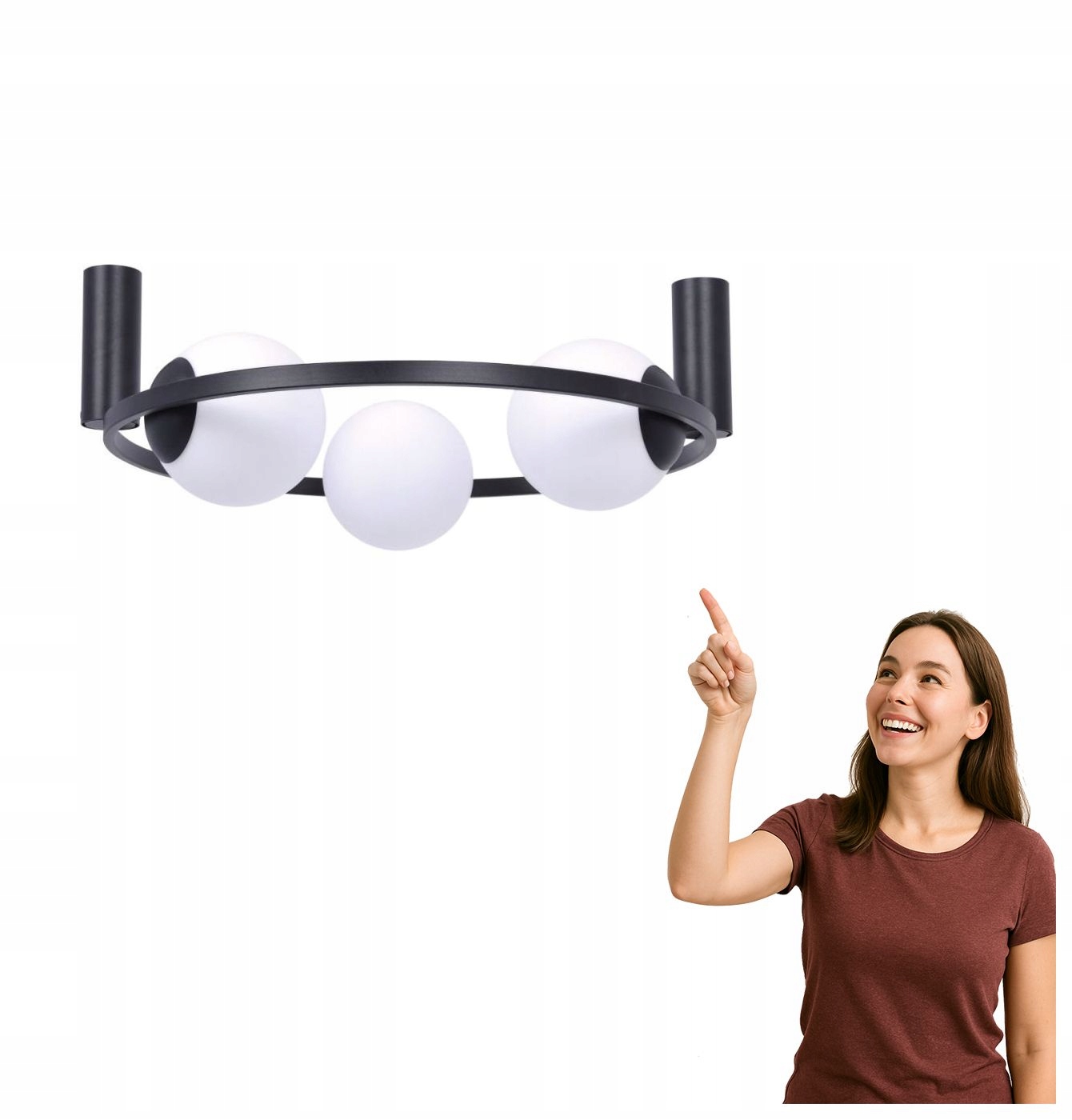 Stropná lampa Orbit 3 5008 Zuma Line