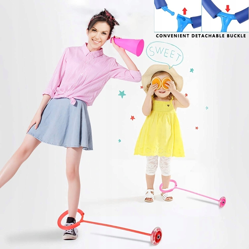 HULA HOP NA NOGĘ SKAKANKA SKIPPER ŚWIECĄCA LED Głębokość produktu 9.5 cm