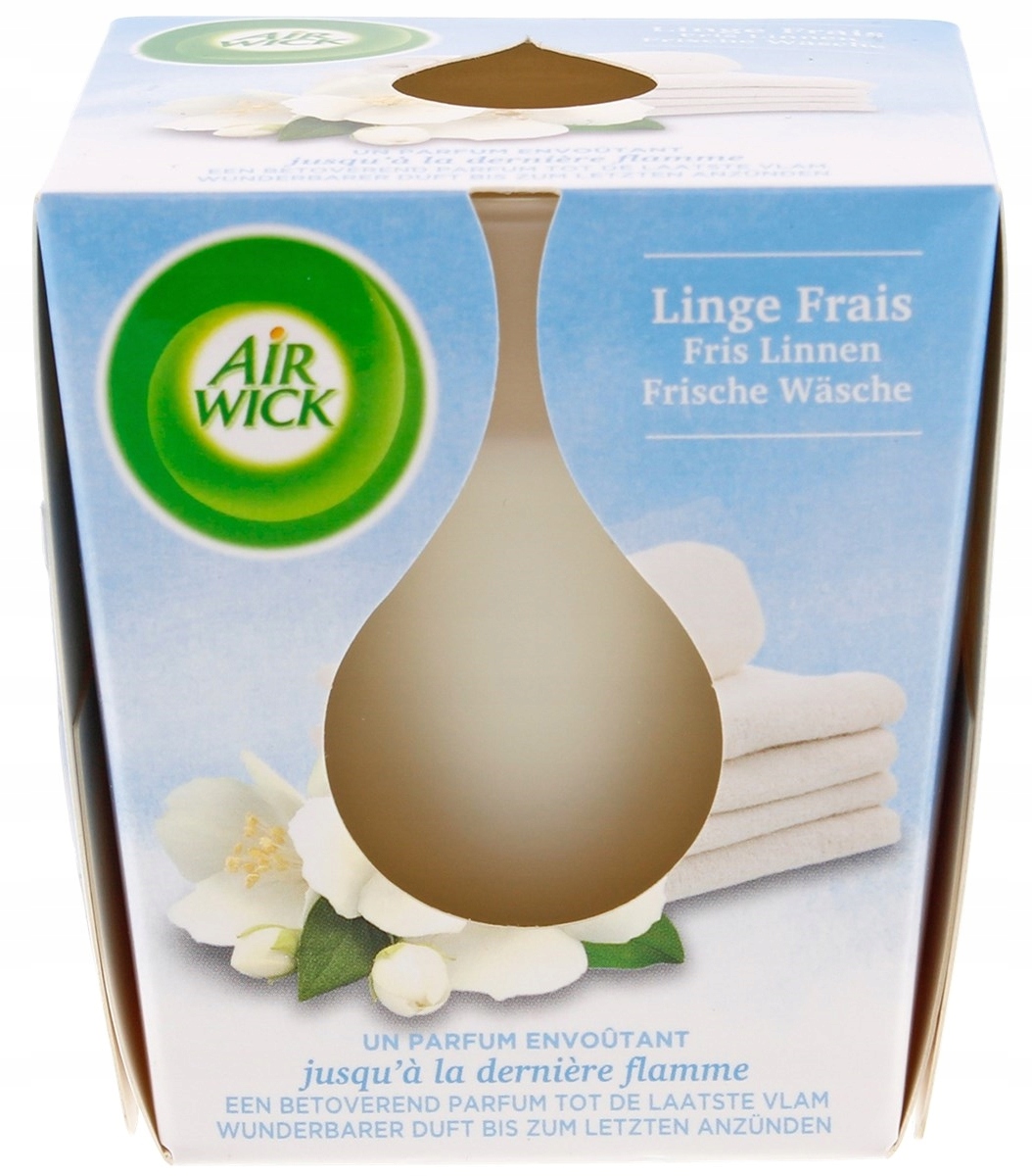 

Świeczka Zapachowa W Szkle Air Wick Świeże Pranie