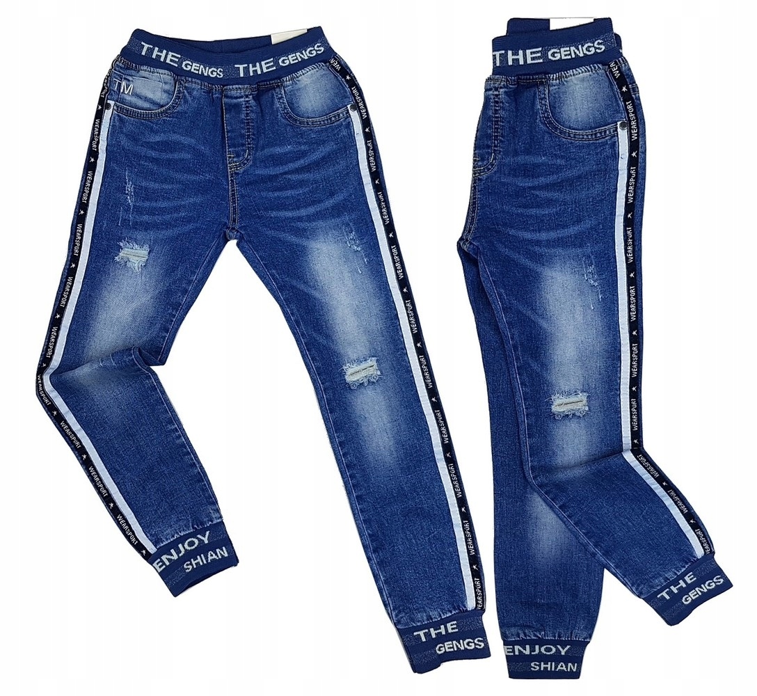 

Spodnie jeans Joggery Owner r 10 134/140 cm