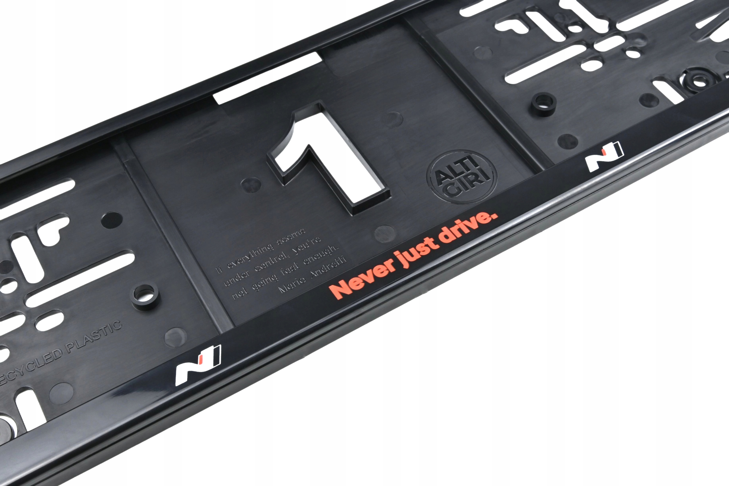 Ramka ramki tablicy rejestracyjnej do Hyundai N 2 szt.