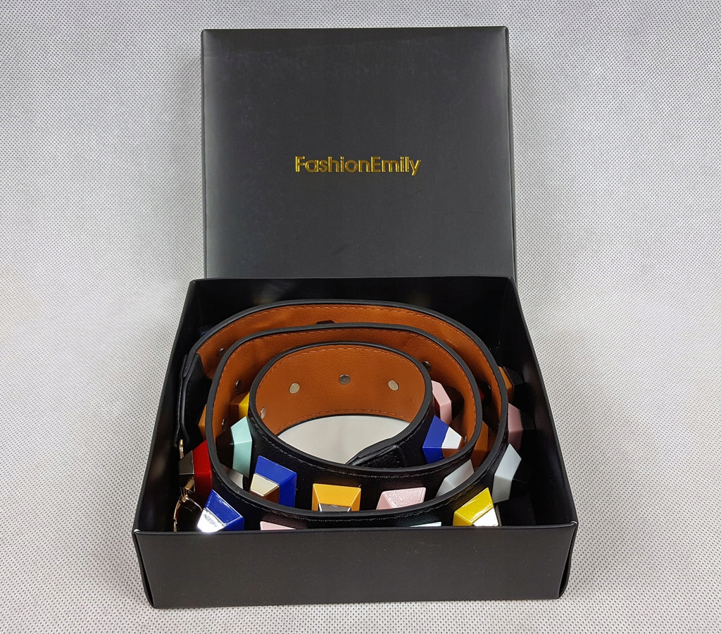 AZTECKI KOLOROWY PASEK DO TOREBKI PIRAMIDY 3D BOHO Marka inna