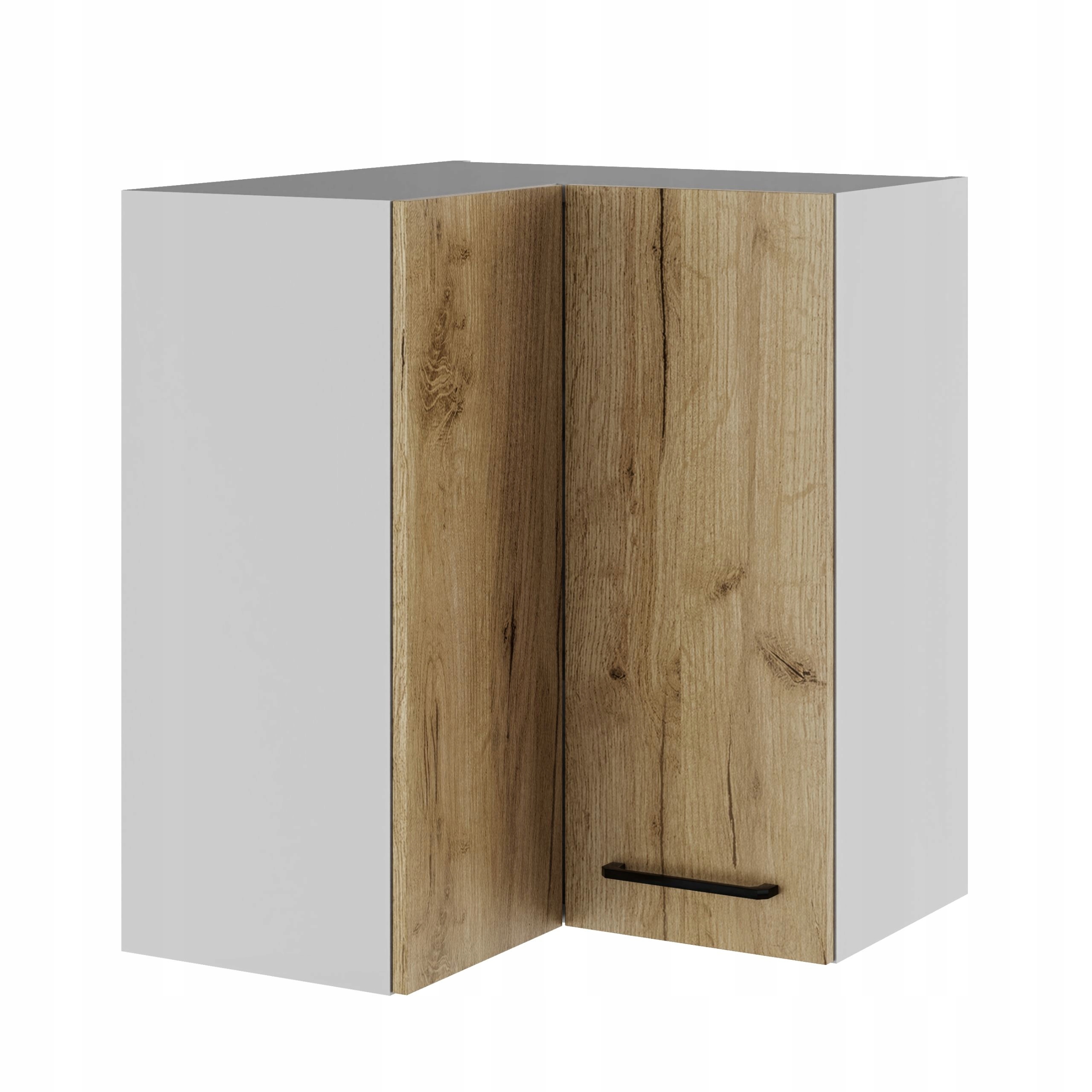 Horní rohová kuchyňská skříňka 60/72 Tafla Dub Craft Zlatá