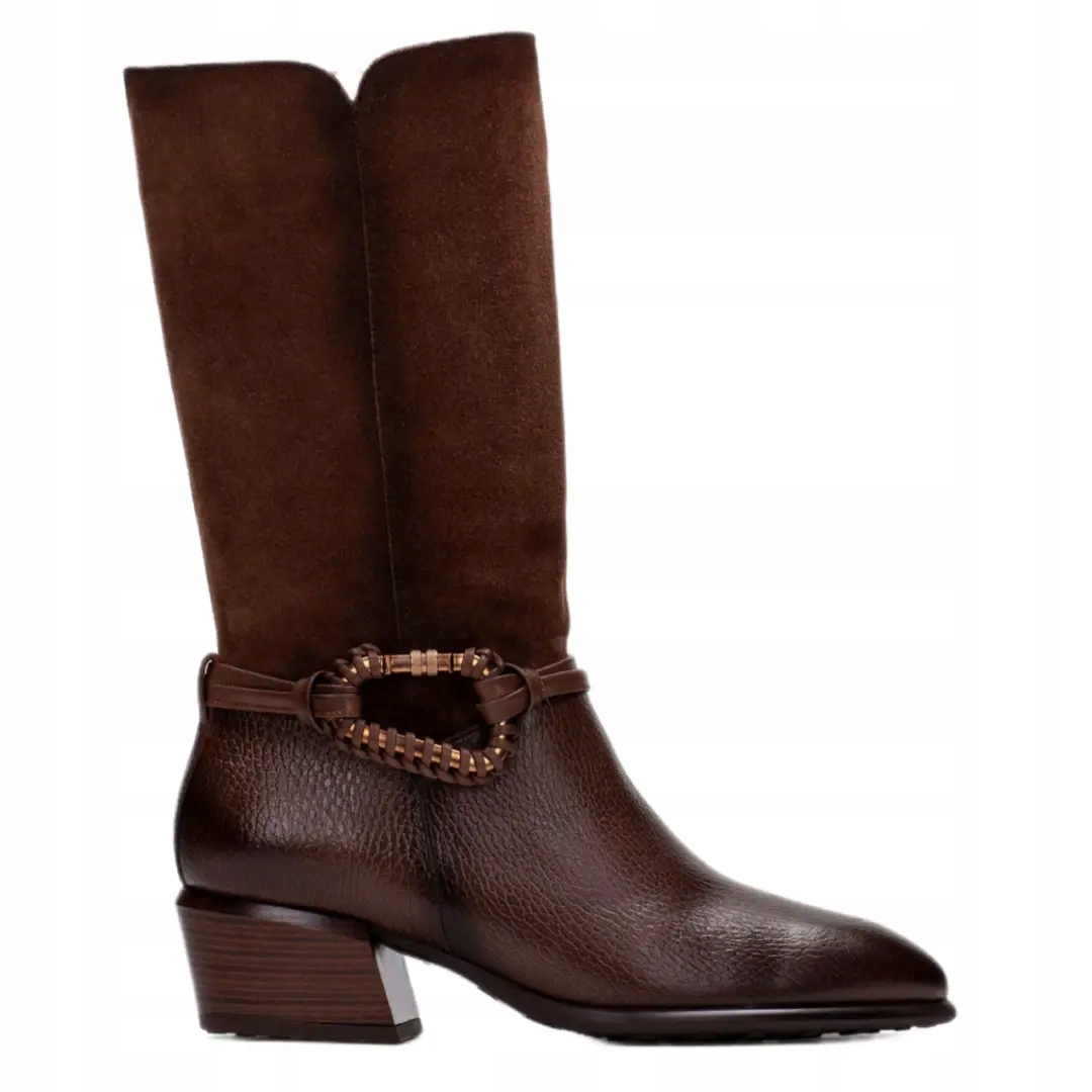 Dámské kozačky Hispanitas PHI254298 avellana 36, hnědá barva