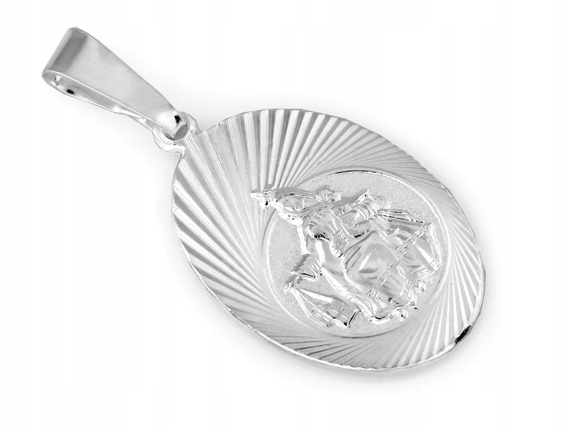 Stříbrný oboustranný oválný medailonek 925 3.83 g jako dárek pro ni i pro něj