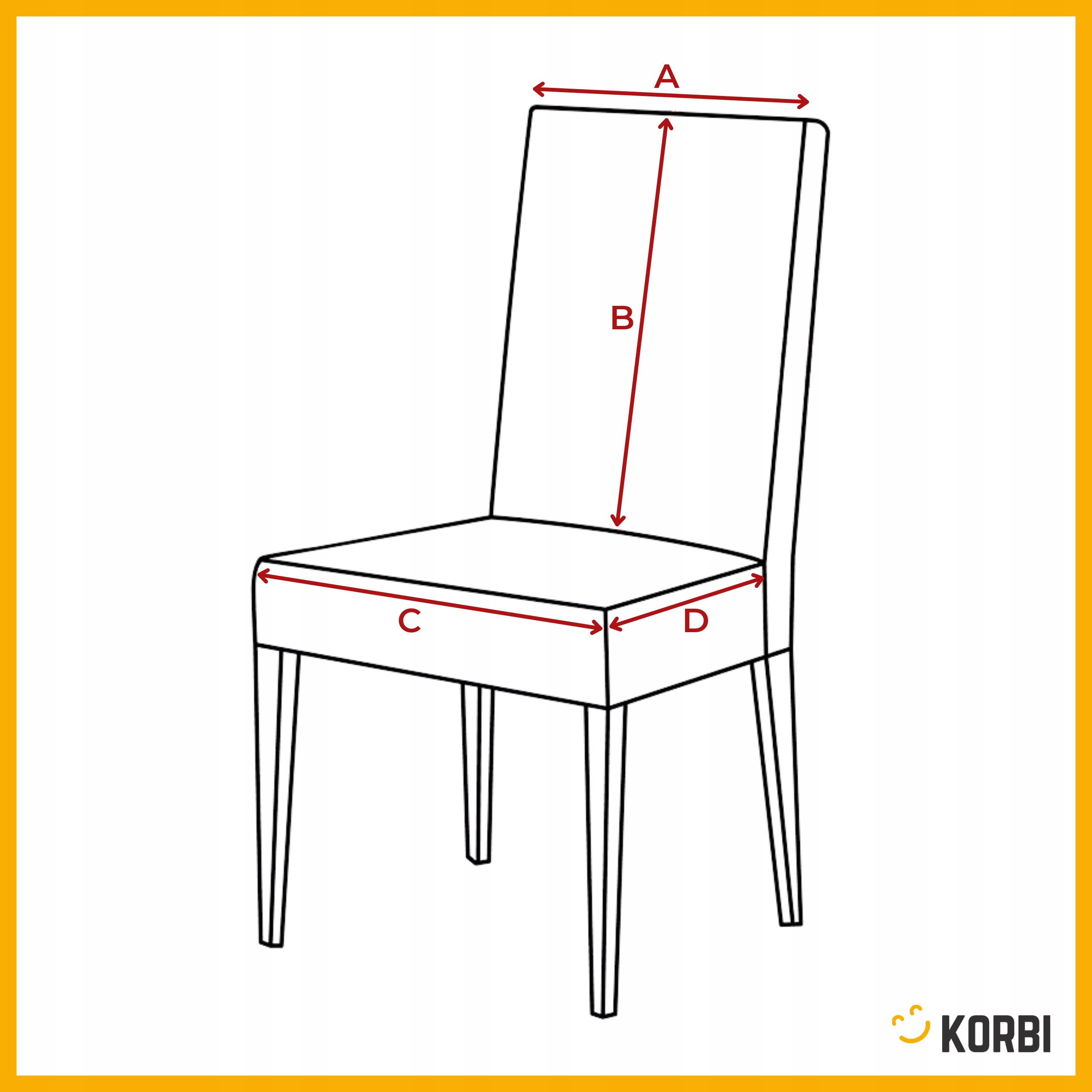 ŚWIĄTECZNY POKROWIEC NA KRZESŁO ŚWIĄTECZNY WZÓR ELASTYCZNY DEKORACYJNY 1SZT Marka Korbi