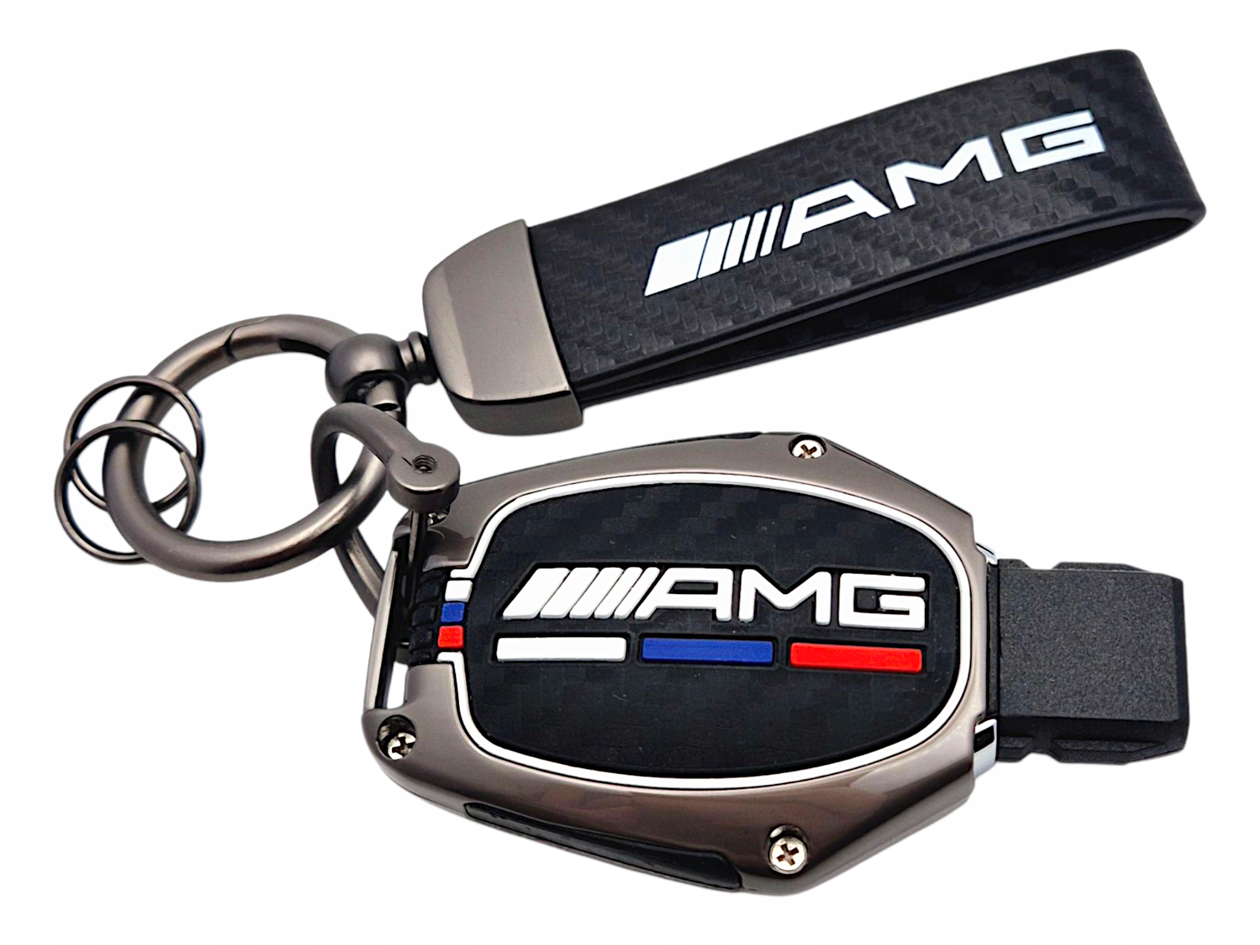 Etui Obudowa+brelok Do Kluczyka Mercedes W204 W205 W212 W221 Cls Cla Glk Sl