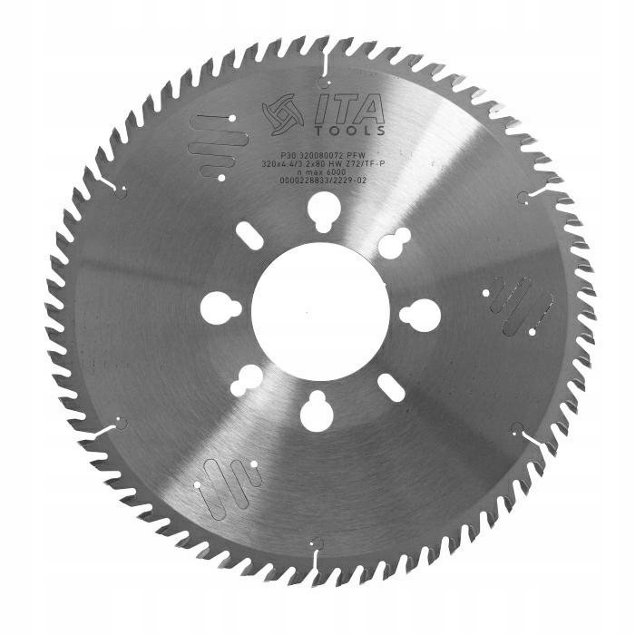 Ita Tools Pila pro panelové pily 320x80x72Z Scm Nano Premium