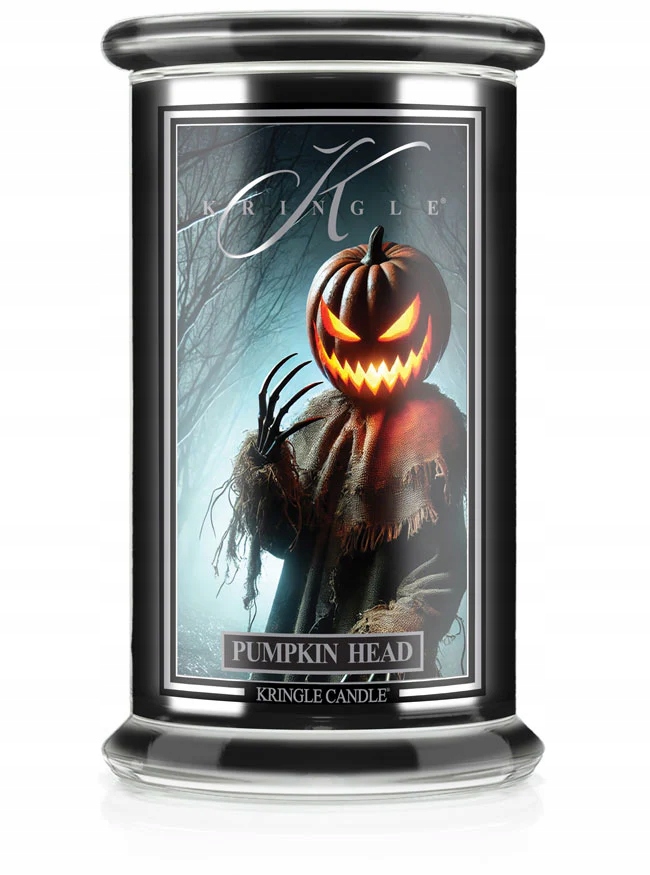 Pumpkin Head Kringle Candle – velká svíčka se dvěma knoty (624 g)