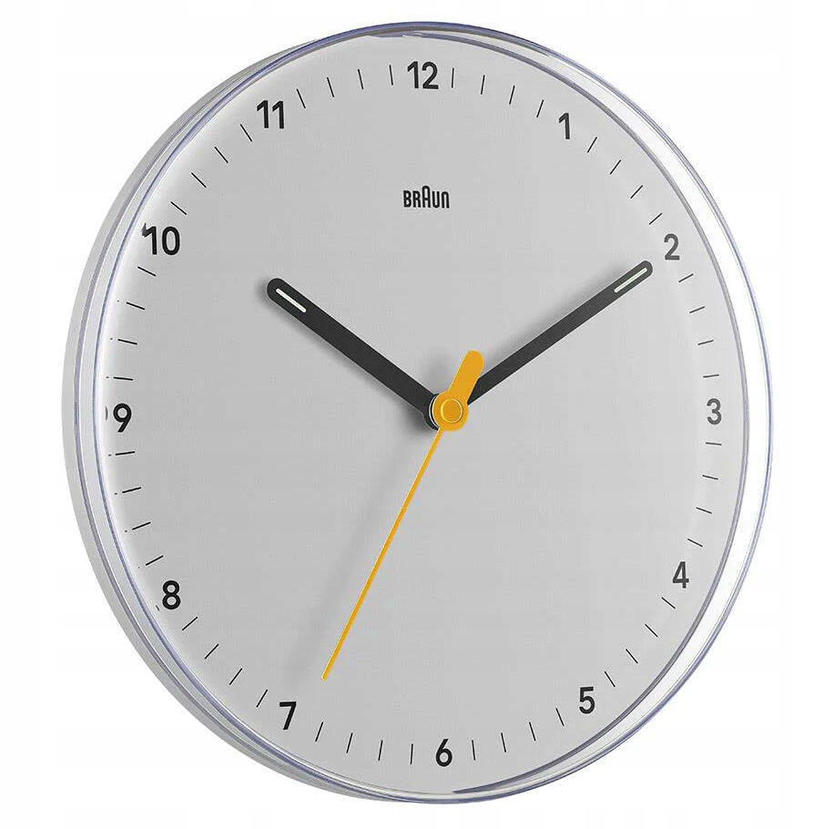 Zegar ścienny Braun biały 23cm