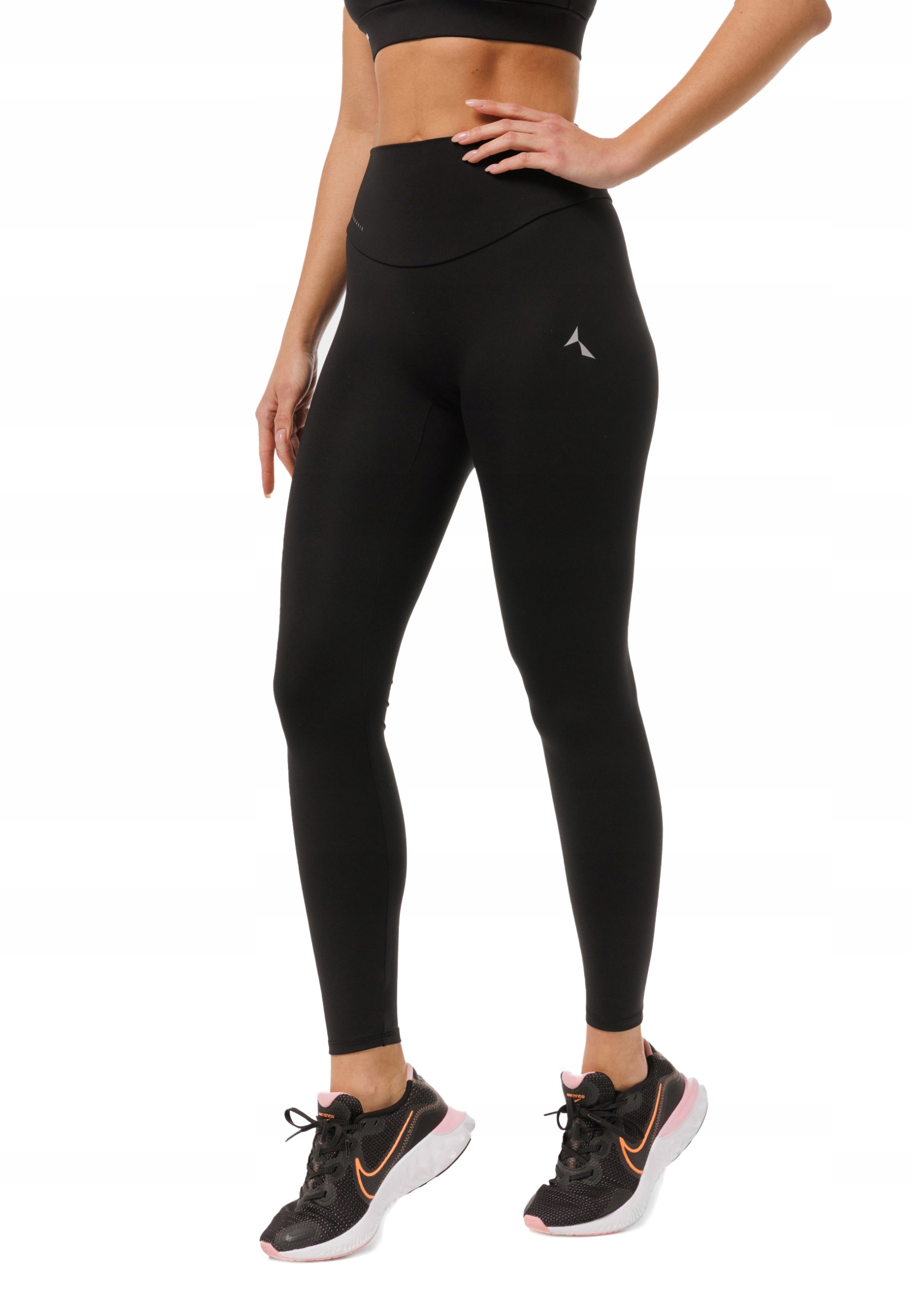 

Legginsy getry czarne sportowe Ultrabasic M