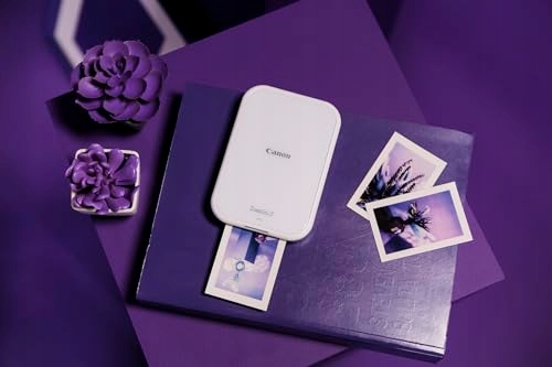 CANON Zoemini 2 Mobilna Drukarka Zdjęć Bluetooth Smartfon Tablet Biała — miniatura 4