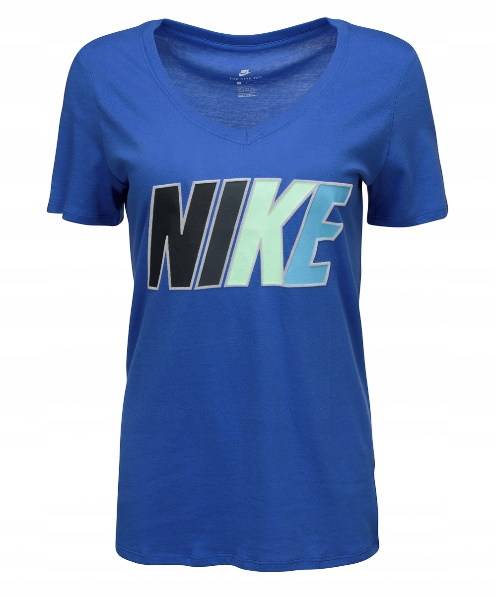 

Nike damska koszulka t-shirt niebieski 384775-478