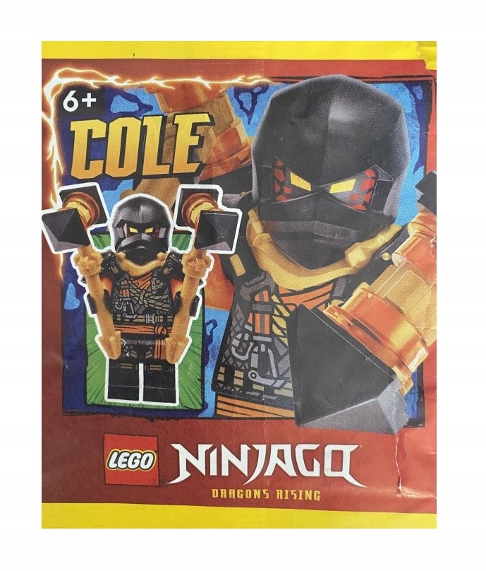 Zestaw Lego Ninjago Minifigure Polybag Cole #2 #892408