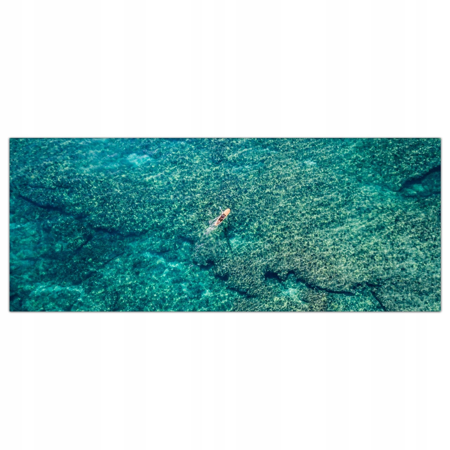 Obraz na skle Foto Ocean Rafa Krajina 125x50