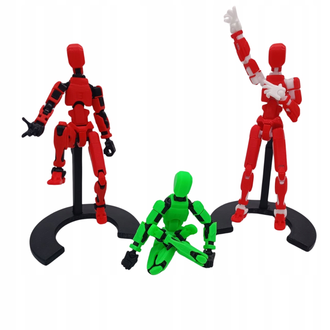 Robot FIGURKA Kolekcjonerska D13 kolor zielony (Dummy13, LEGENDA) Marka 3D