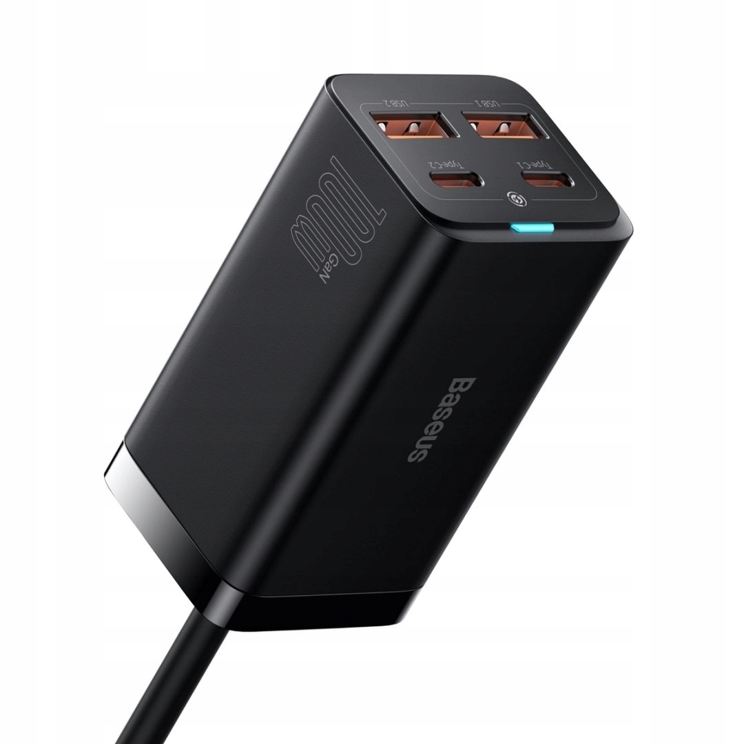 Baseus GaN3 Pro szybka uniwersalna ładowarka sieciowa GaN 2 x Usb Typ C 2