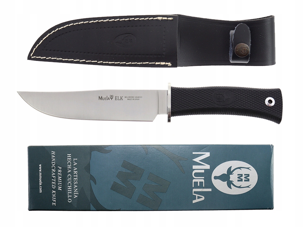 Nóż taktyczny Muela ELK-14G Tactical Rubber Handle 146 mm