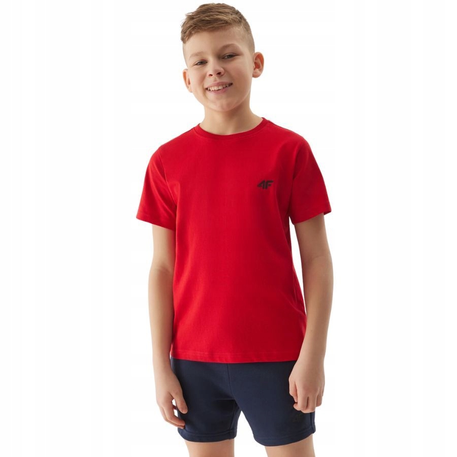 KOSZULKA CHŁOPIĘCA 4F DZIECIĘCA T-SHIRT SPORTOWA NA CO DZIEŃ Liczba sztuk w ofercie 1 szt.
