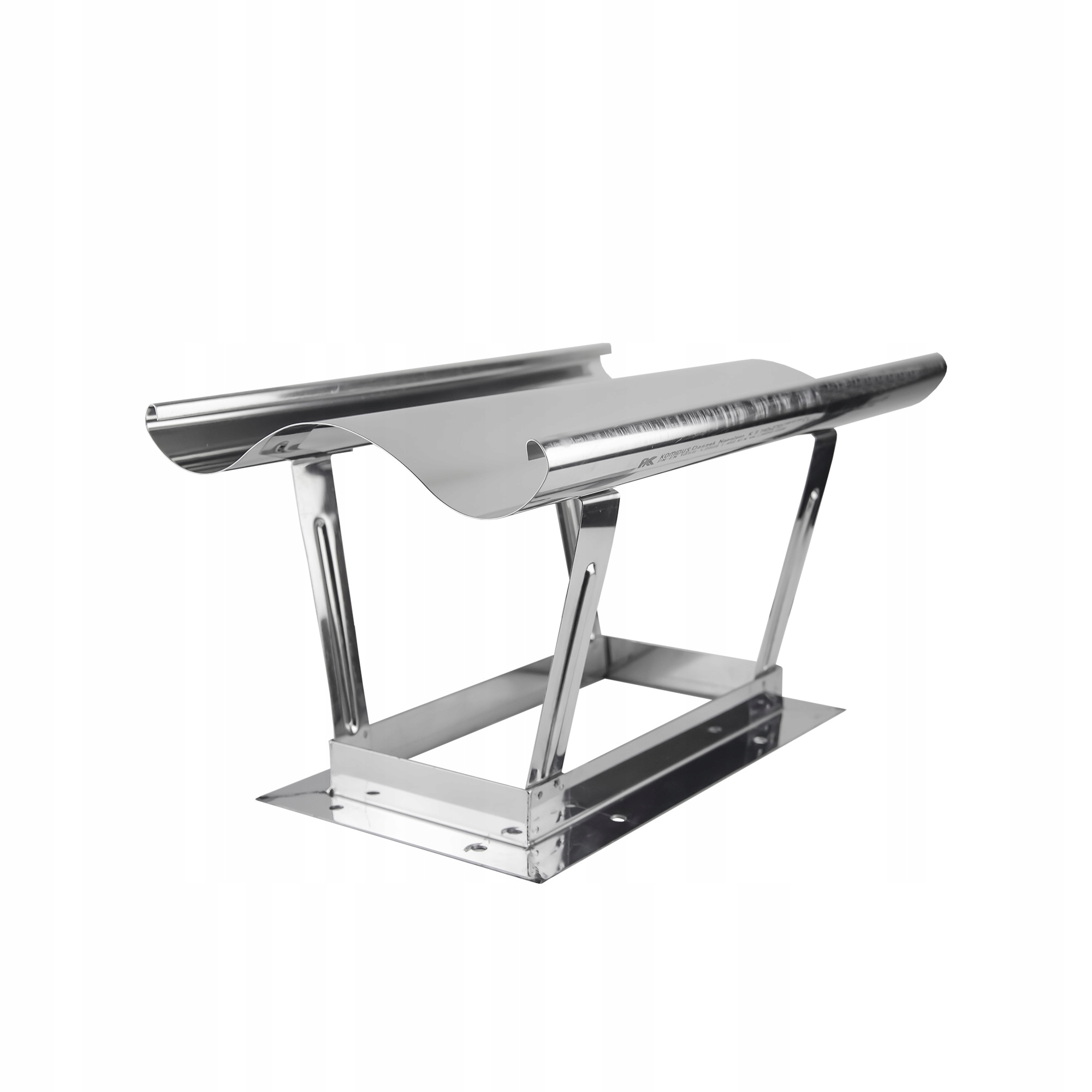 Kzs Napoleon žáruvzdorná komínová stříška vlnitá 270 x 270 Gr 0,8 MM nástavec