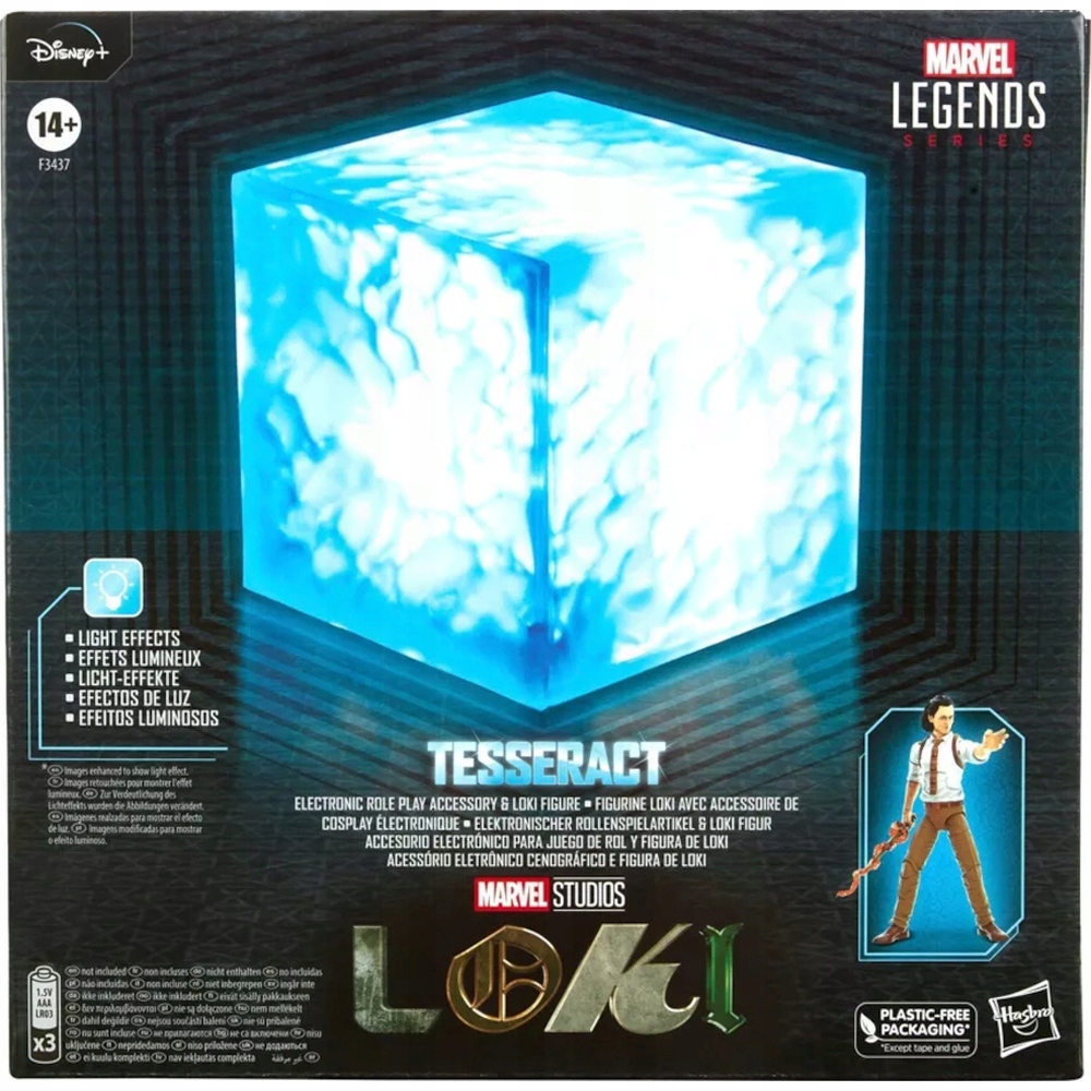 Marvel Legends Akční Figurka Loki Příslušenství Svítící Tesseract