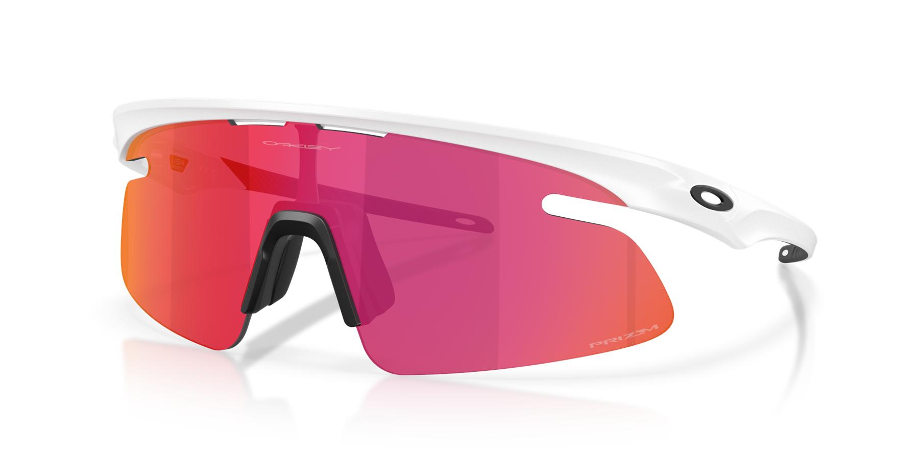 Okulary przeciwsłoneczne unisex Oakley Rslv Lite białe OO9527D-05