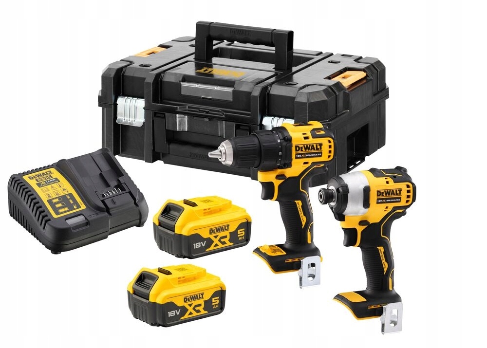 

Dewalt Zestaw Wkrętarka ZAKRĘTAKRA18V 2*5.0AH