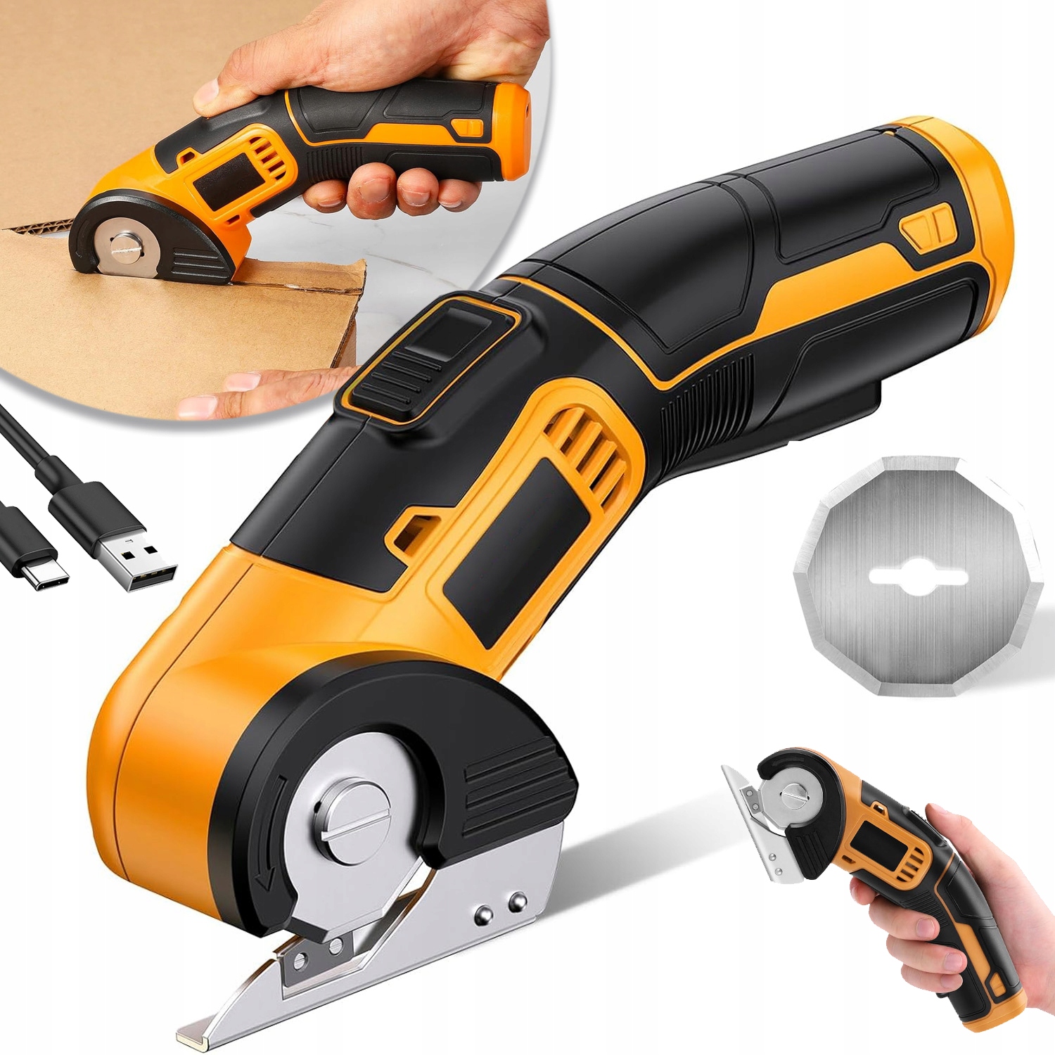 Nůž Na Lepenku, Kůži, Papír, Plast, Tapetu, Koberec