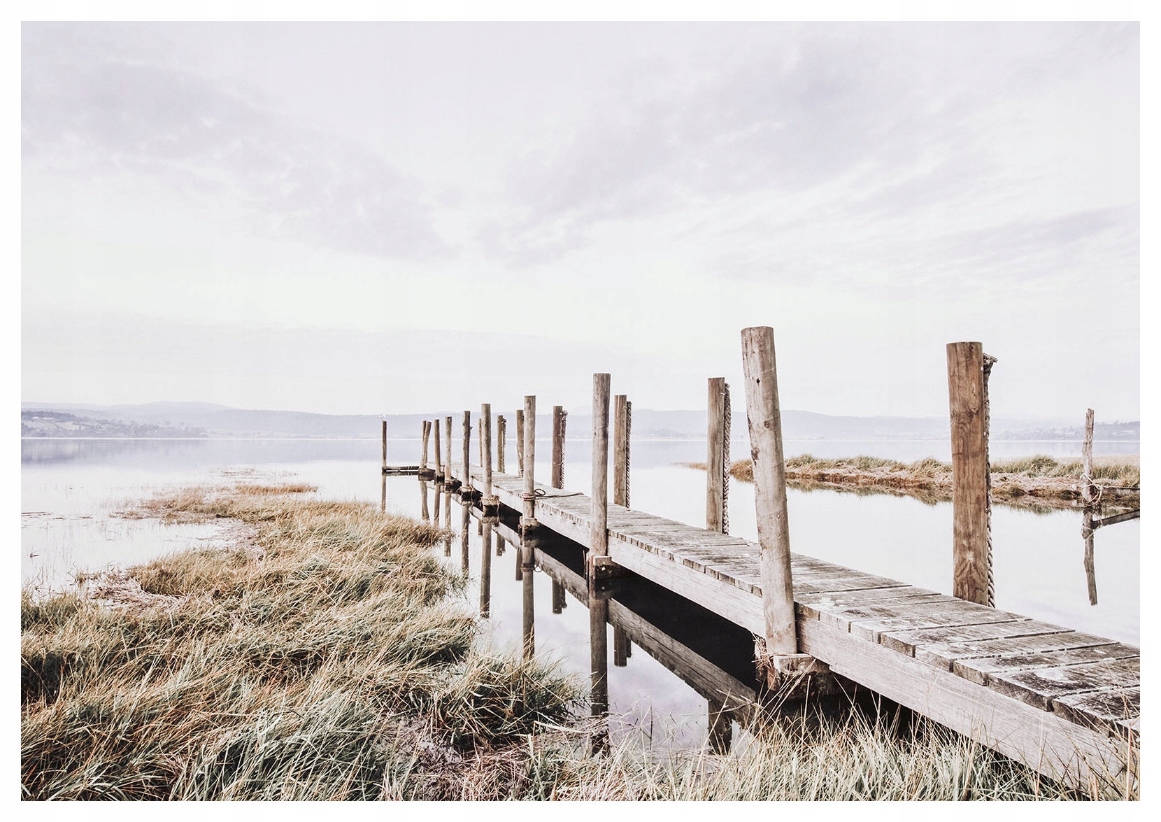 Vliesová fototapeta Drevené mólo Pokoj a harmónia 368x254 lepidlo