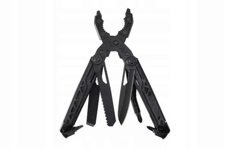 Multitool Gerber Dual Force Black 12 Funkcji Kombinerki Profesjonalny Edc