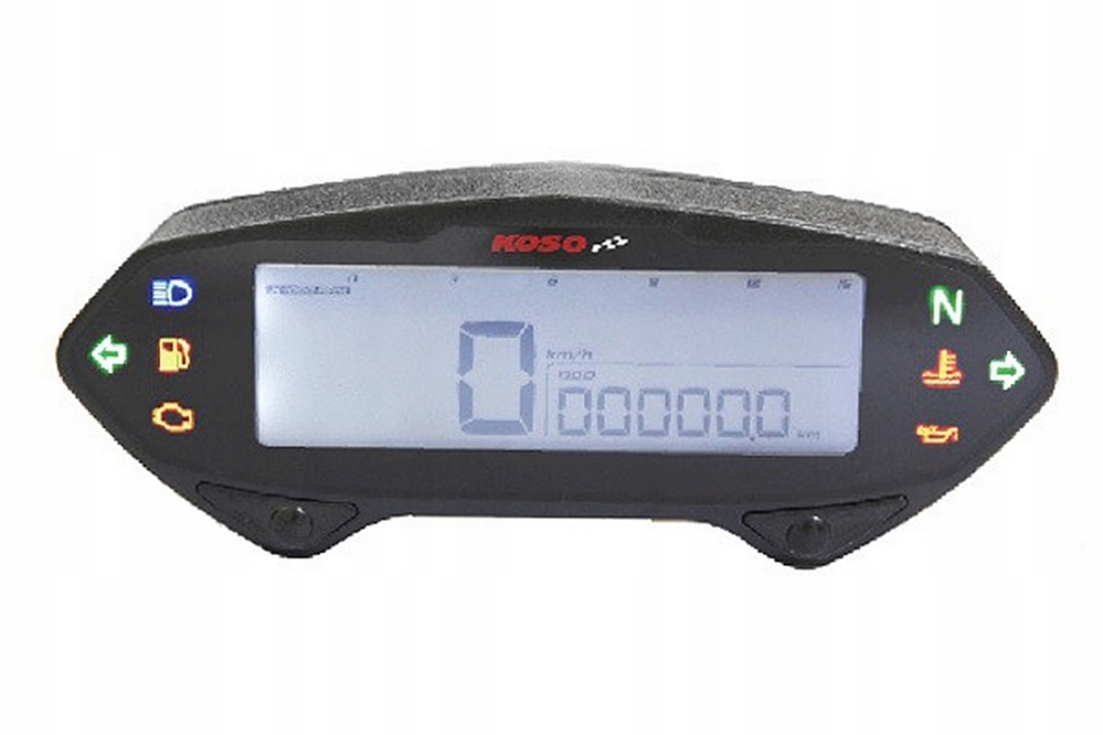 Počítadlo Koso Digital Cockpit DB-01RN – homologácia