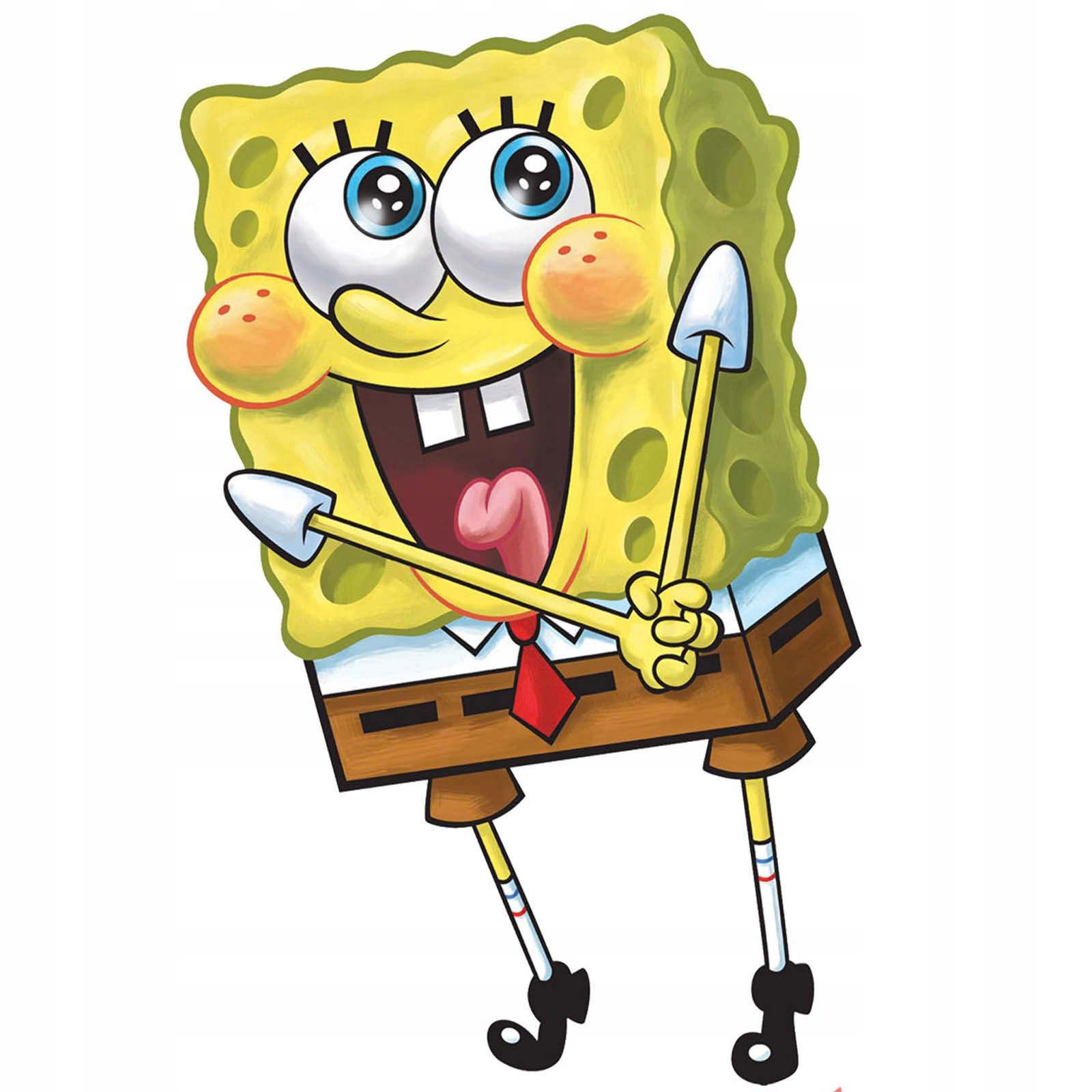 Naklejka na ścianę dla dzieci SpongeBob 200 cm na 120 cm