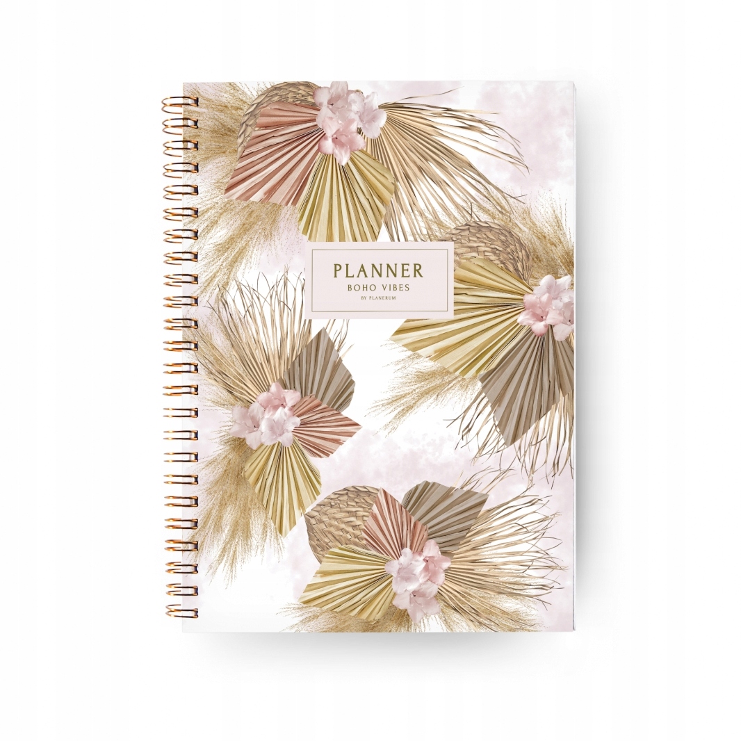 

Planer a5 Tygodniowy Poziomy Bohemian Pampas