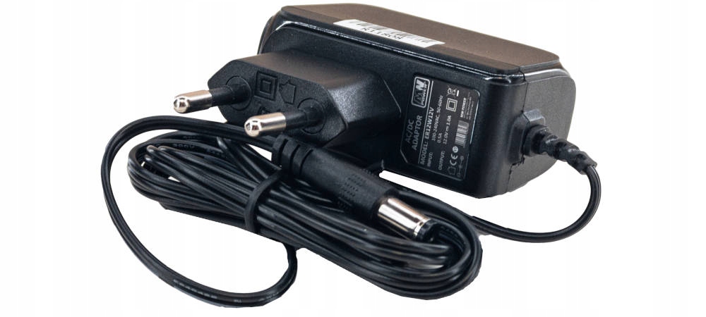 zasilacz wtyczkowy 12V/1A